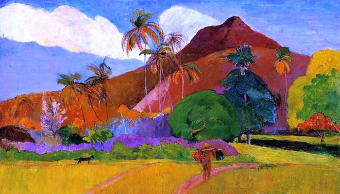 ACADEMIA GRANDE GRADO MEDIO Y SUPERIOR Paul Gauguin Road in Tahiti